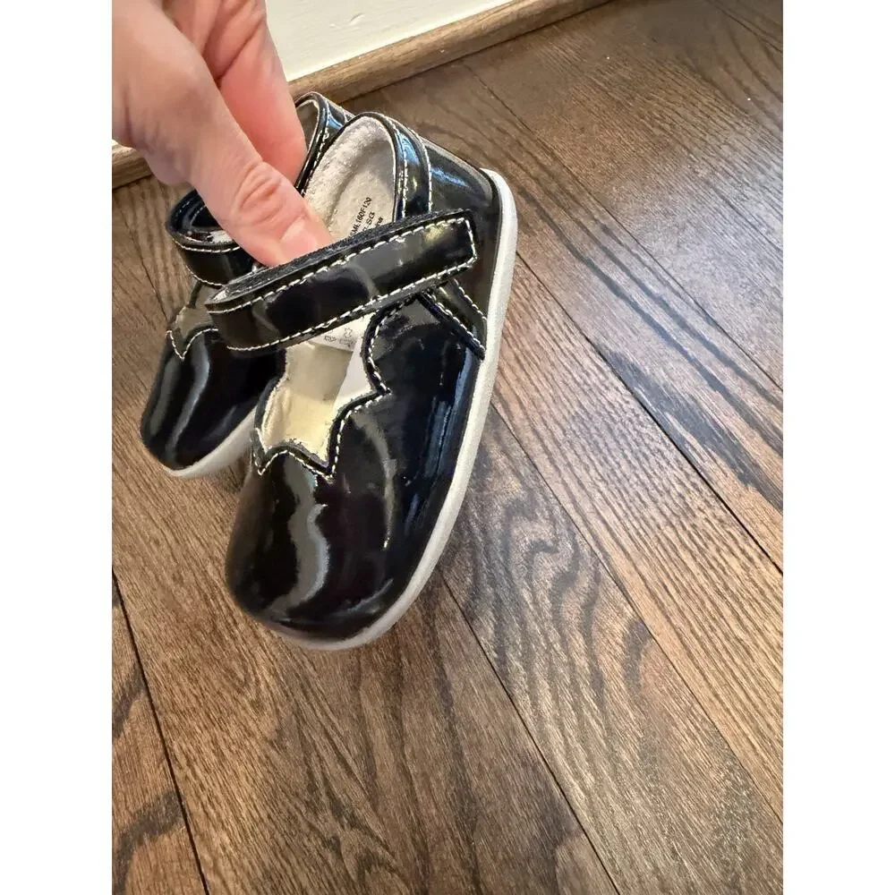 SEE KAI RUN Susie Mary Jane Shoes Black Patent Leather Sz 5.5 C NEW